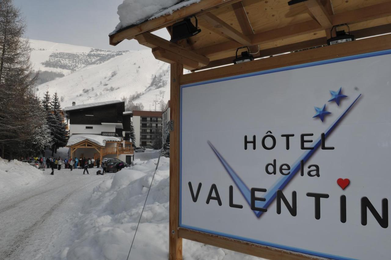 Hôtel Valentin Les Deux Alpes Buitenkant foto
